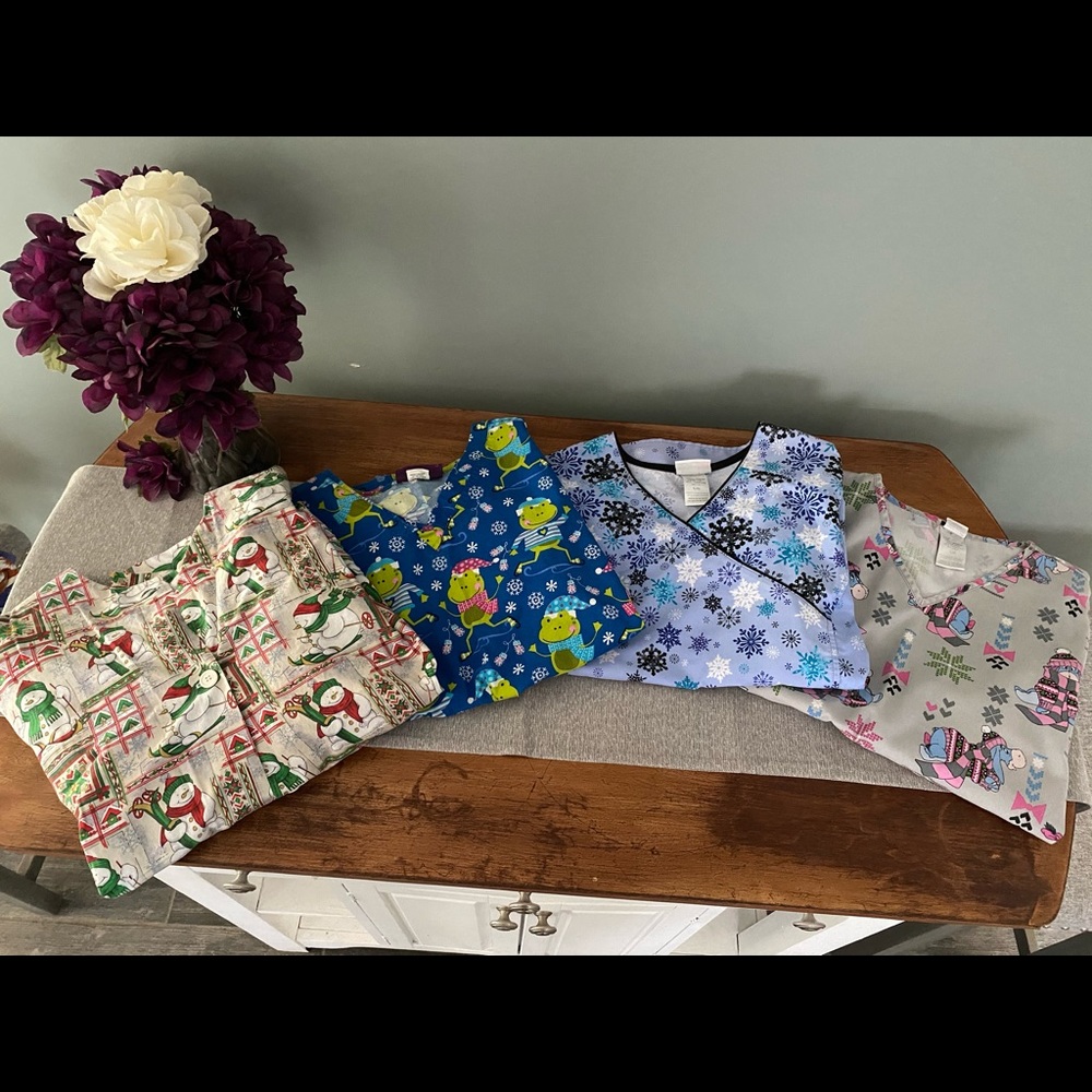 Scrub Tops (bundle)